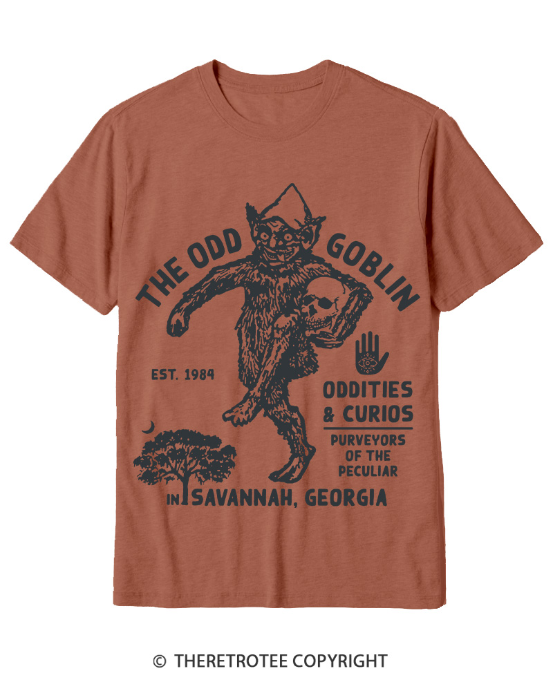 TheRetroTee Odd Goblin 1980s Cotton T-Shirt