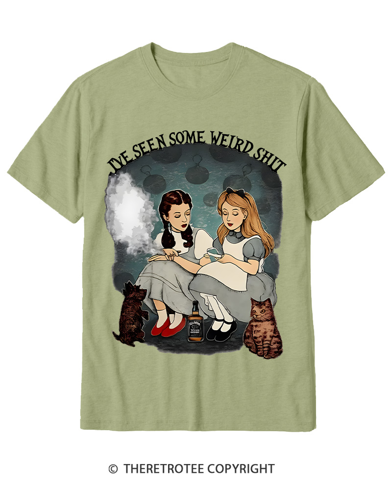 TheRetroTee Down the Rabbit Hole Cotton T-Shirt