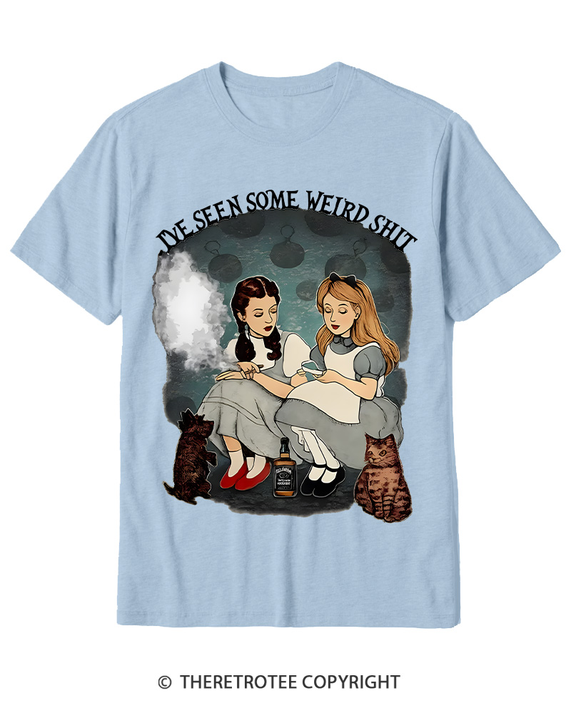 TheRetroTee Down the Rabbit Hole Cotton T-Shirt