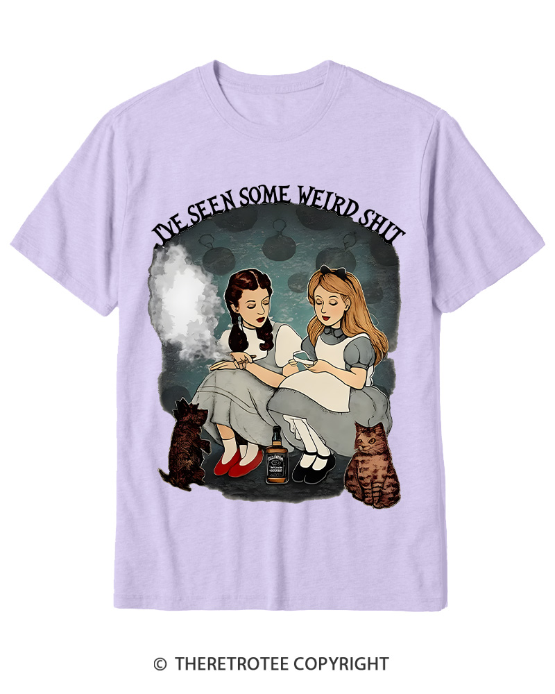 TheRetroTee Down the Rabbit Hole Cotton T-Shirt