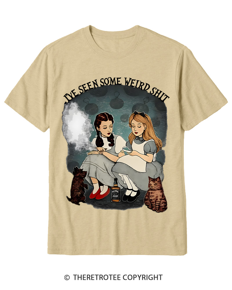 TheRetroTee Down the Rabbit Hole Cotton T-Shirt