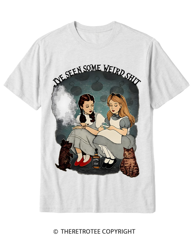 TheRetroTee Down the Rabbit Hole Cotton T-Shirt