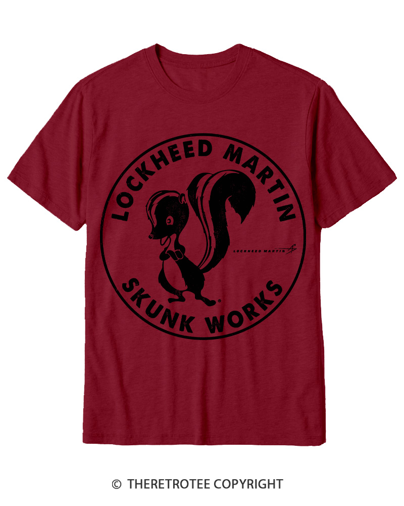 TheRetroTee Iron Skunk Industries 1940s Cotton T-Shirt