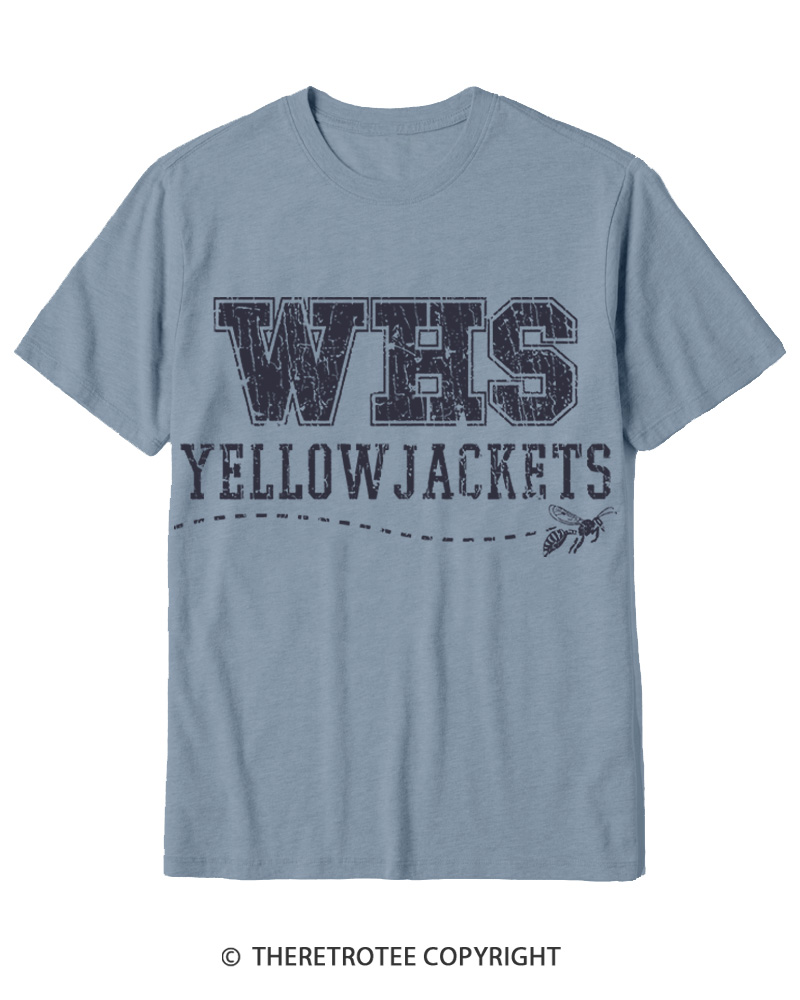 TheRetroTee WHS Yellowjackets 1996 Cotton T-Shirt