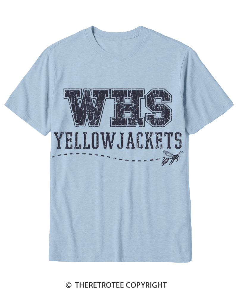 TheRetroTee WHS Yellowjackets 1996 Cotton T-Shirt