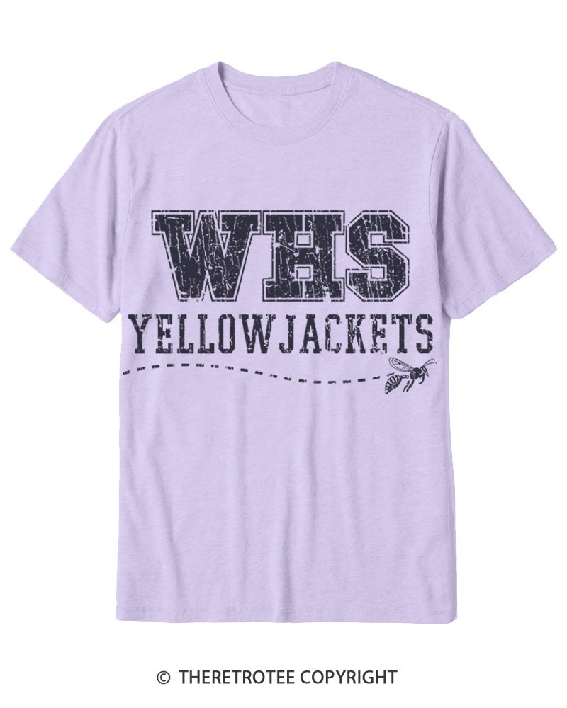 TheRetroTee WHS Yellowjackets 1996 Cotton T-Shirt