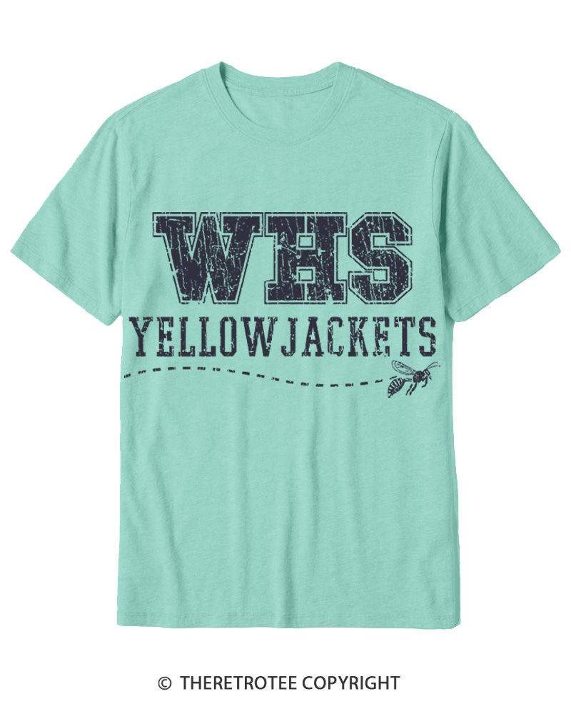 TheRetroTee WHS Yellowjackets 1996 Cotton T-Shirt