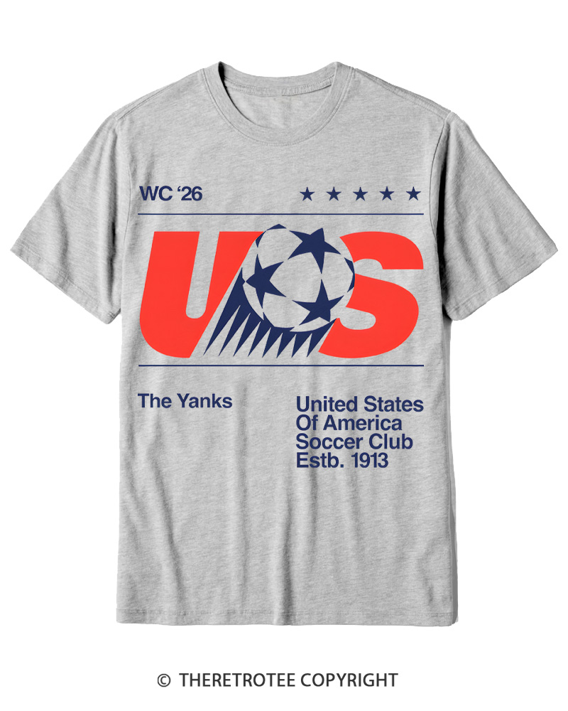 TheRetroTee 80's United States Fan 1994 Cotton T-Shirt