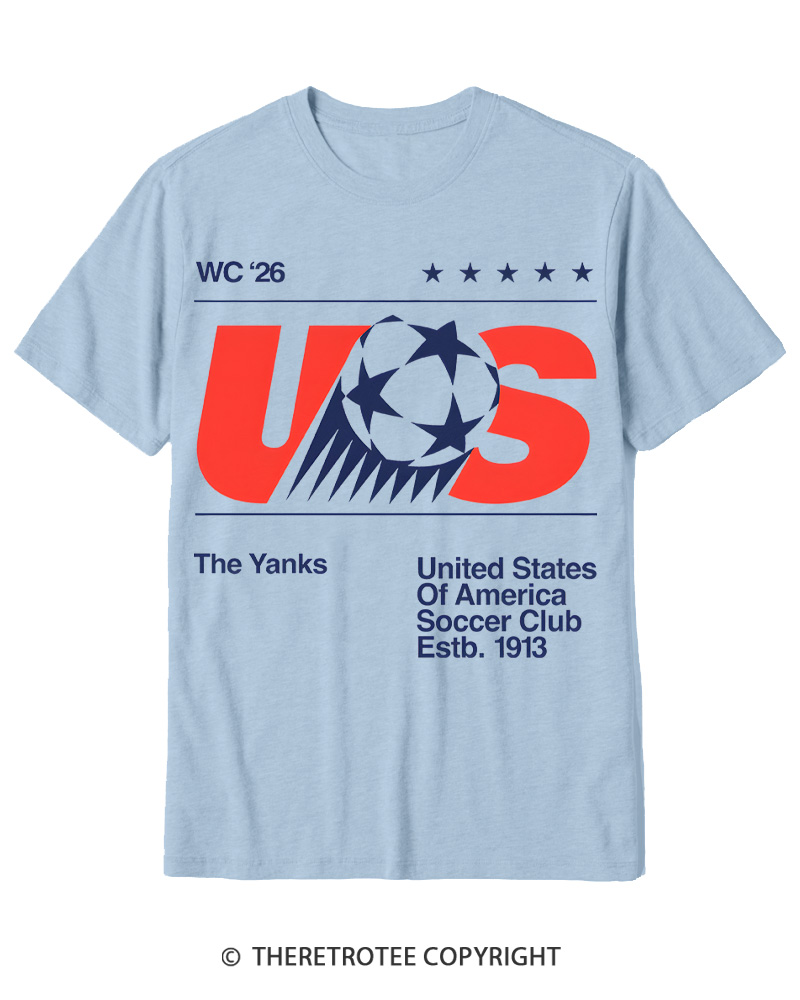 TheRetroTee 80's United States Fan 1994 Cotton T-Shirt