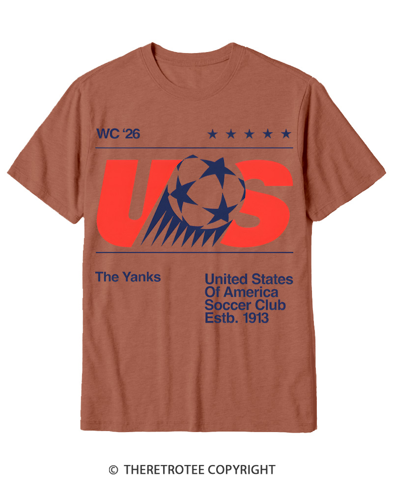 TheRetroTee 80's United States Fan 1994 Cotton T-Shirt