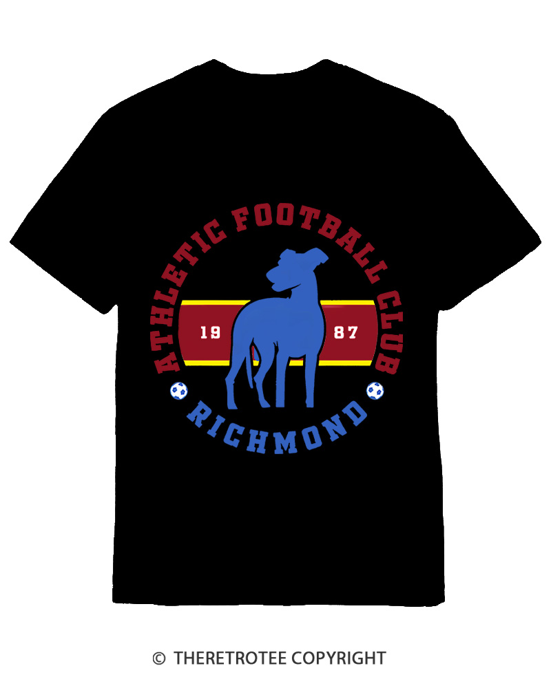 TheRetroTee Football Club 1987 Cotton T-Shirt