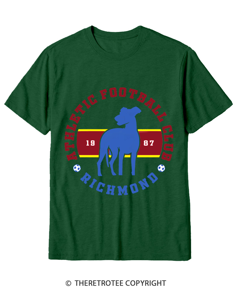 TheRetroTee Football Club 1987 Cotton T-Shirt