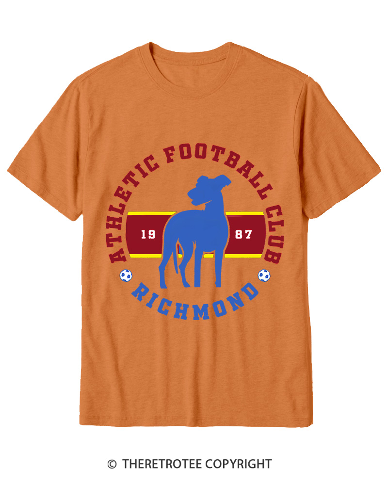 TheRetroTee Football Club 1987 Cotton T-Shirt