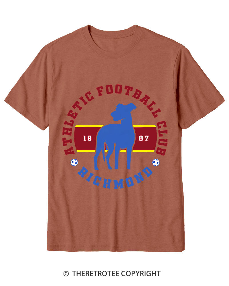 TheRetroTee Football Club 1987 Cotton T-Shirt
