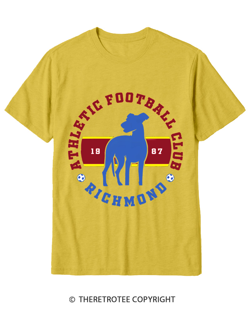 TheRetroTee Football Club 1987 Cotton T-Shirt