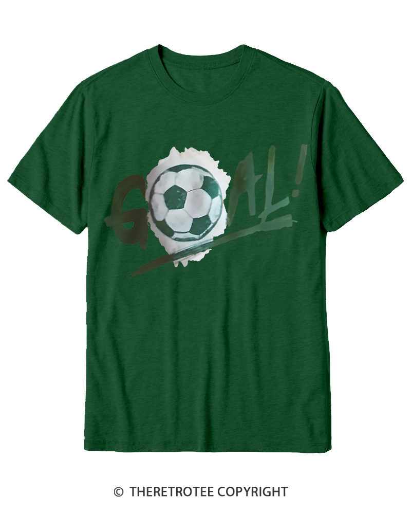 TheRetroTee Soccer Ball Goal1994 Cotton T-Shirt