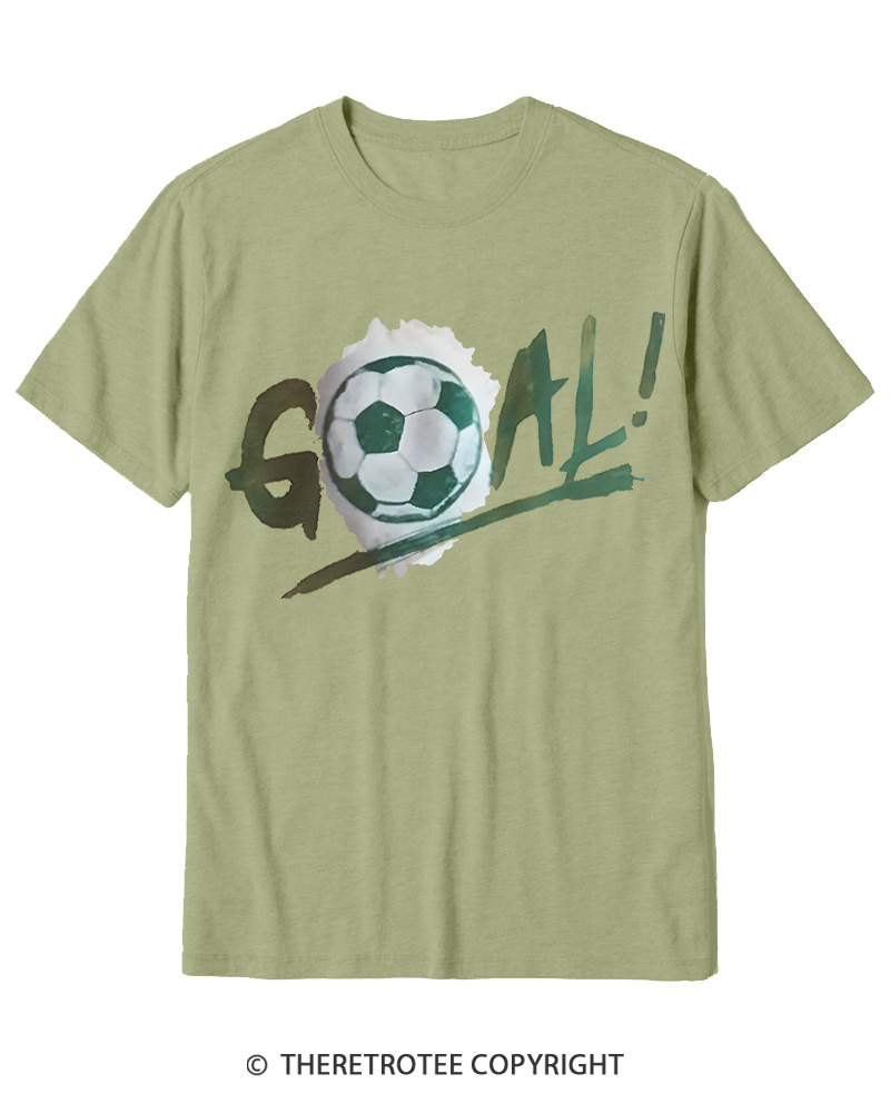 TheRetroTee Soccer Ball Goal1994 Cotton T-Shirt