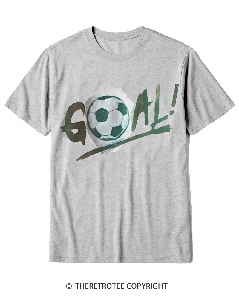TheRetroTee Soccer Ball Goal1994 Cotton T-Shirt