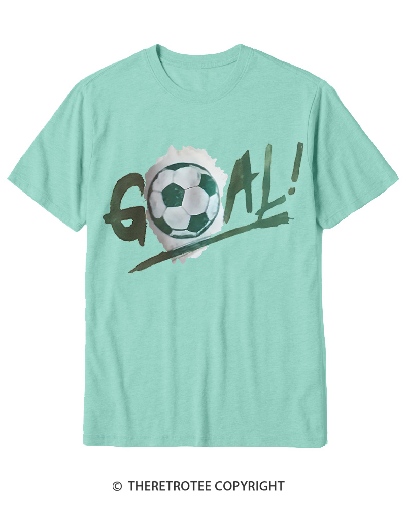 TheRetroTee Soccer Ball Goal1994 Cotton T-Shirt