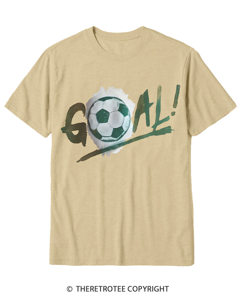 TheRetroTee Soccer Ball Goal1994 Cotton T-Shirt