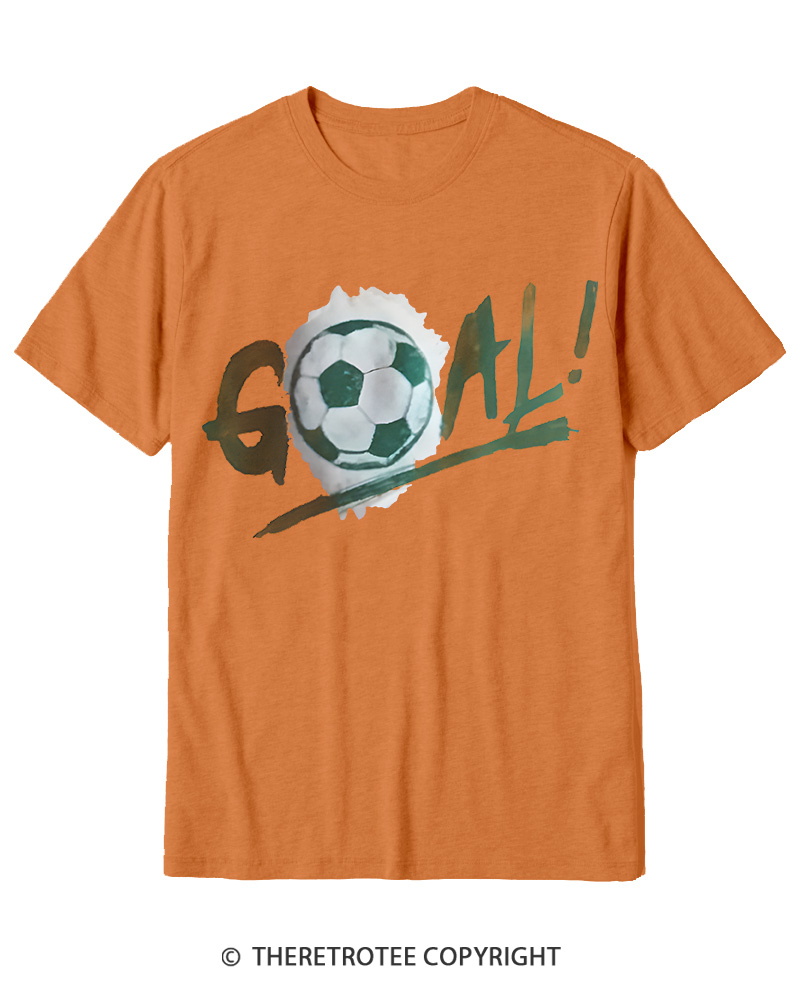 TheRetroTee Soccer Ball Goal1994 Cotton T-Shirt