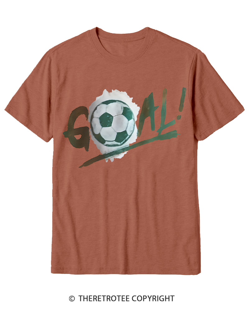 TheRetroTee Soccer Ball Goal1994 Cotton T-Shirt