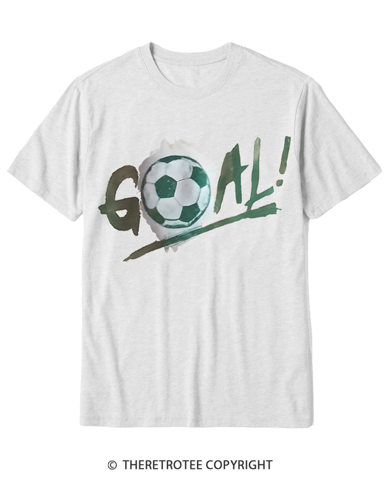 TheRetroTee Soccer Ball Goal1994 Cotton T-Shirt