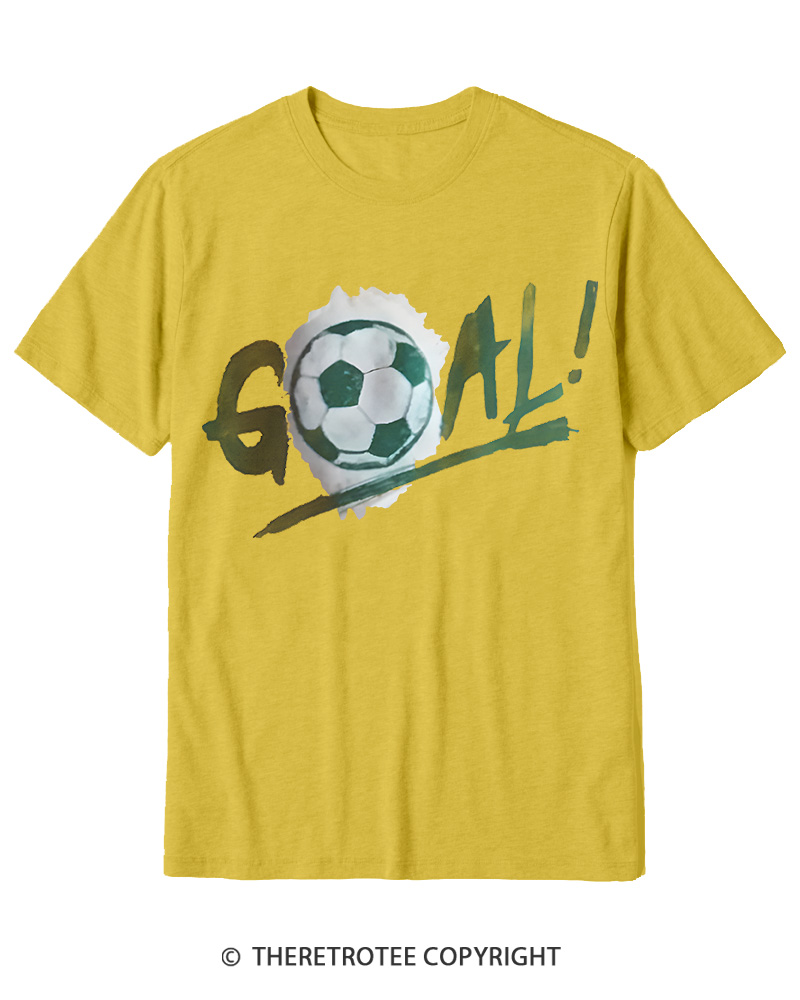 TheRetroTee Soccer Ball Goal1994 Cotton T-Shirt