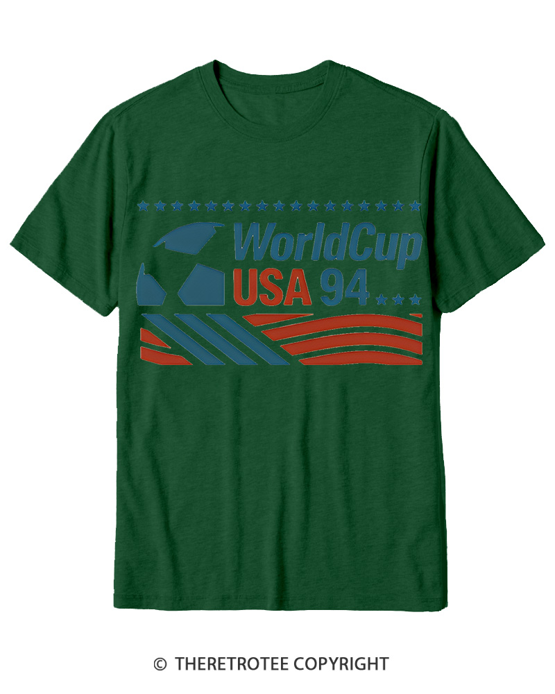 TheRetroTee 80's United States Fan 1994 Cotton T-Shirt