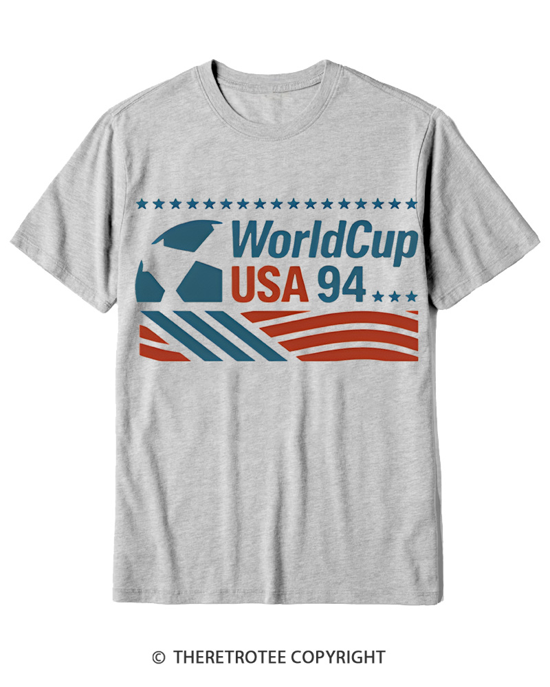 TheRetroTee 80's United States Fan 1994 Cotton T-Shirt