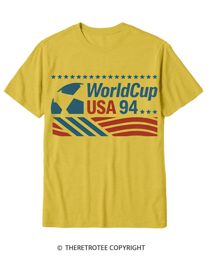 TheRetroTee 80's United States Fan 1994 Cotton T-Shirt