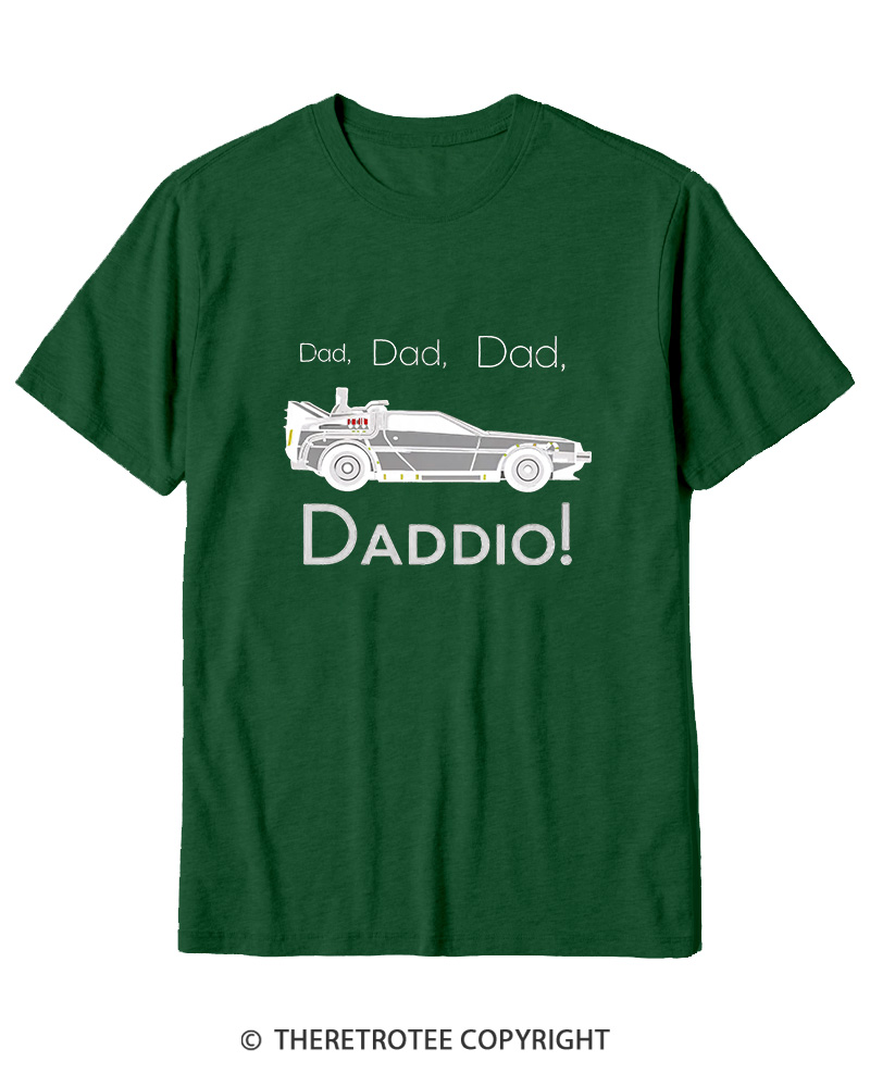 TheRetroTee Dad Daddio 1980s Cotton T-Shirt