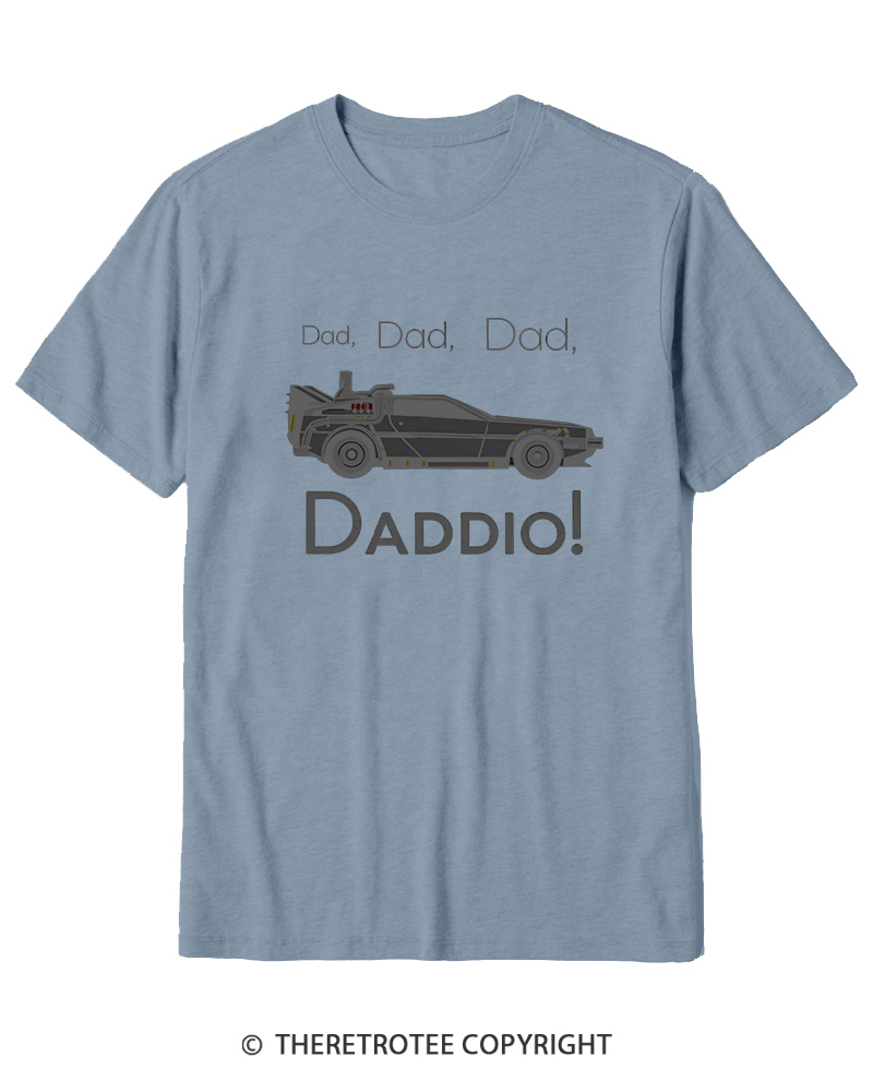 TheRetroTee Dad Daddio 1980s Cotton T-Shirt