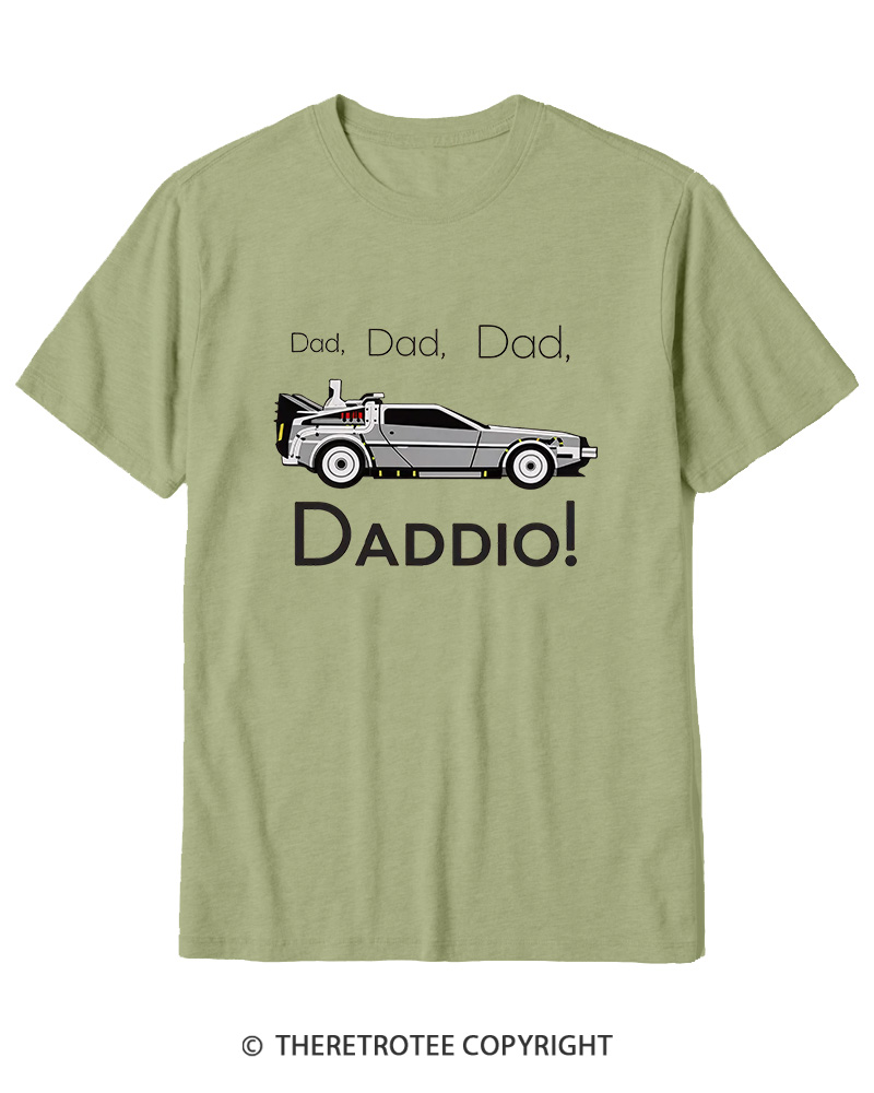 TheRetroTee Dad Daddio 1980s Cotton T-Shirt