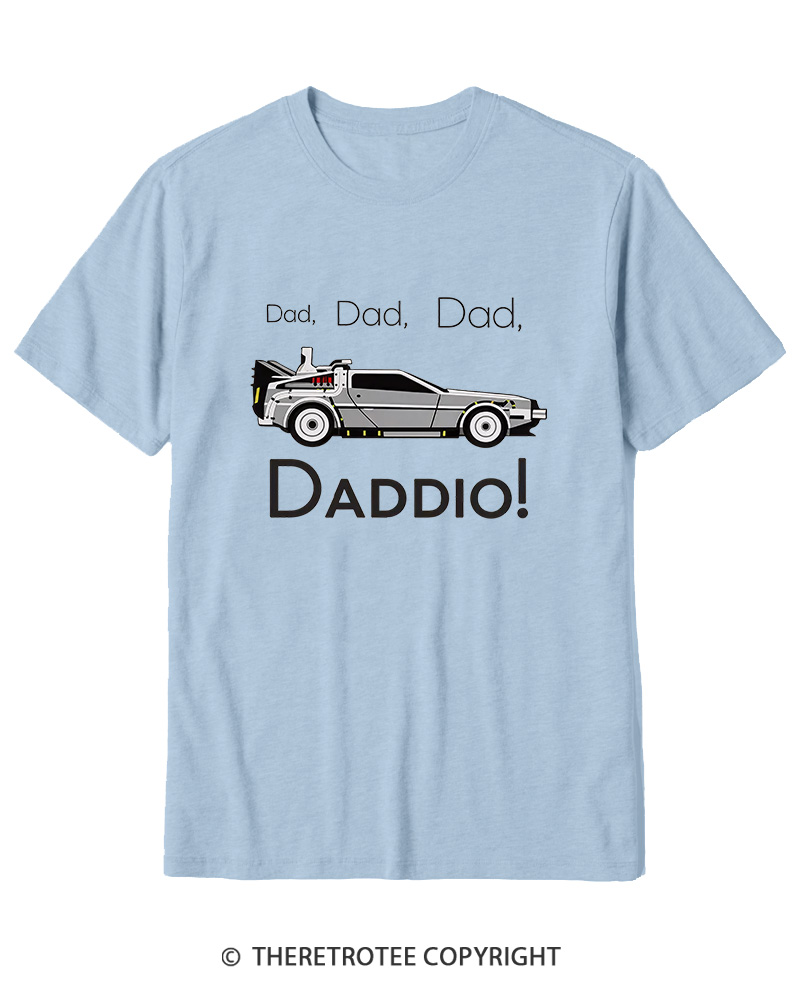 TheRetroTee Dad Daddio 1980s Cotton T-Shirt