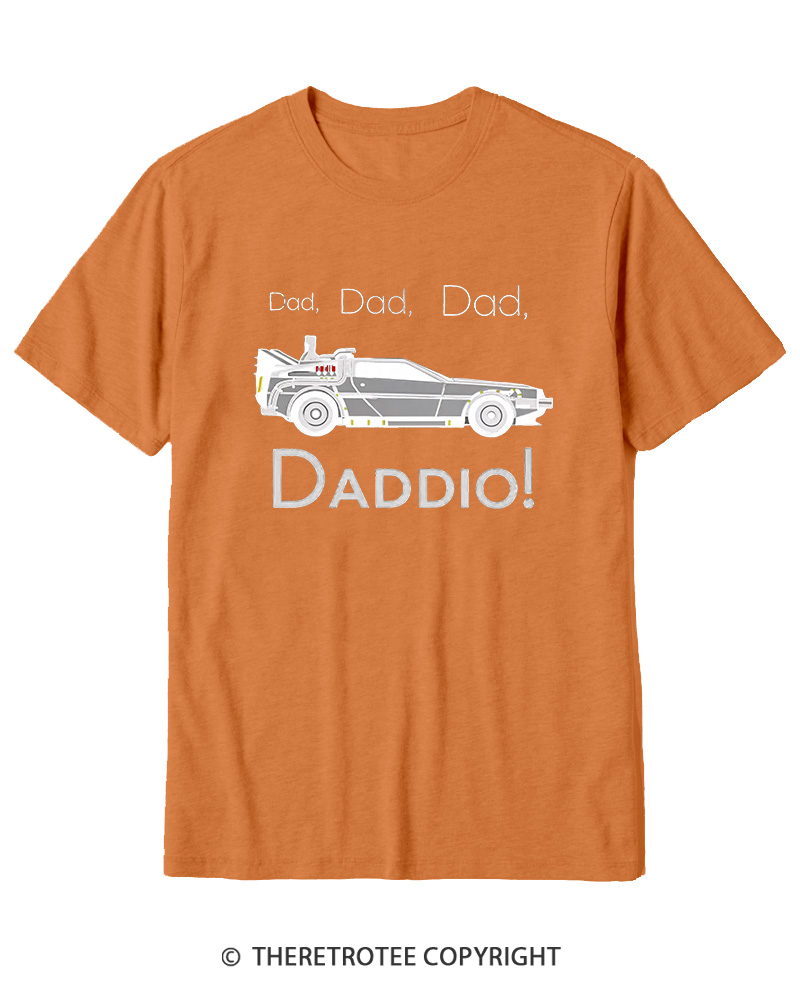 TheRetroTee Dad Daddio 1980s Cotton T-Shirt