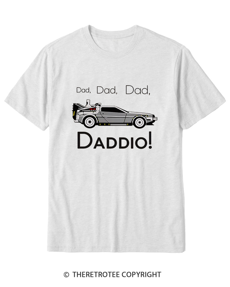 TheRetroTee Dad Daddio 1980s Cotton T-Shirt