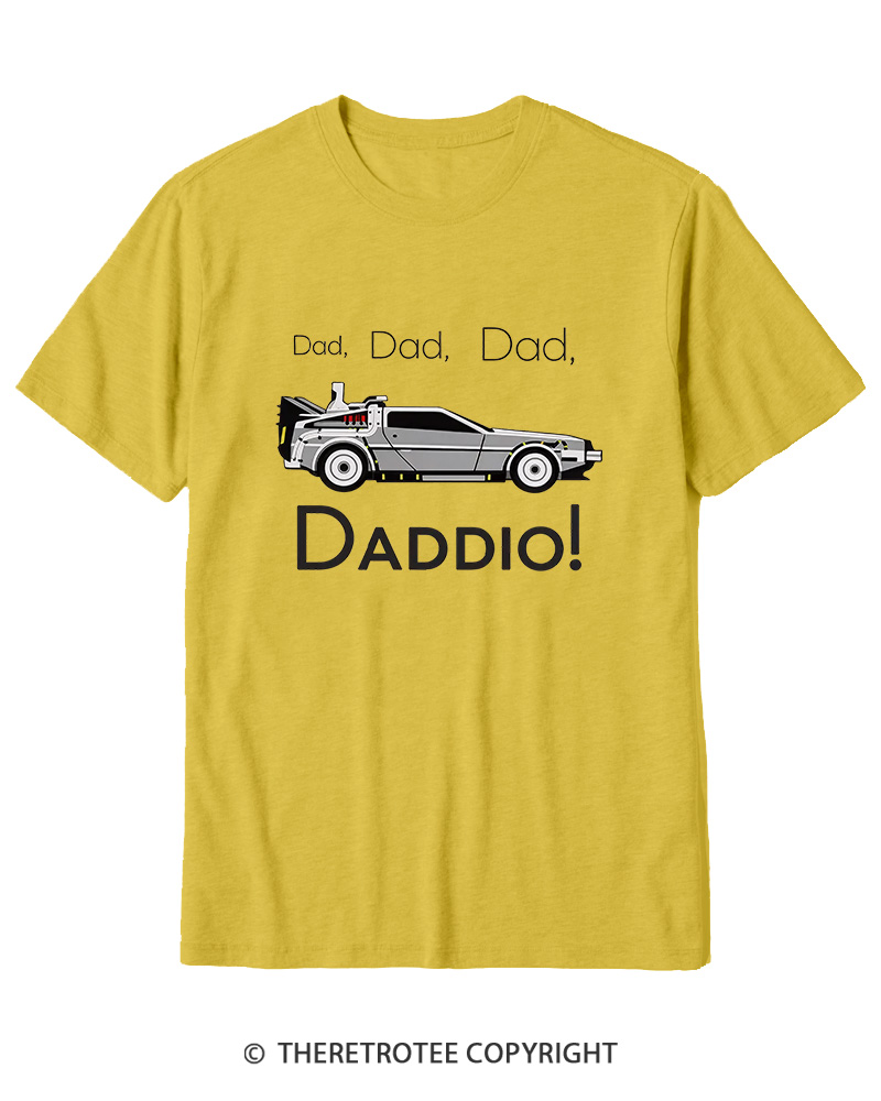 TheRetroTee Dad Daddio 1980s Cotton T-Shirt