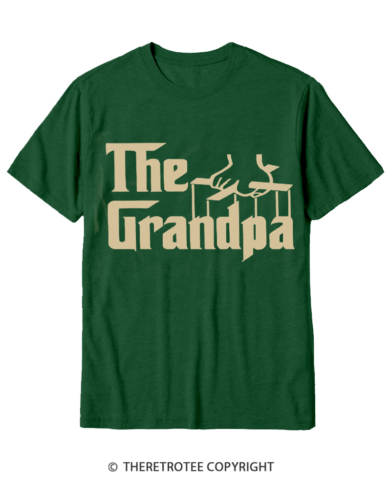 TheRetroTee The Godfather Gangster Movie Reference 1970s Cotton T-Shirt