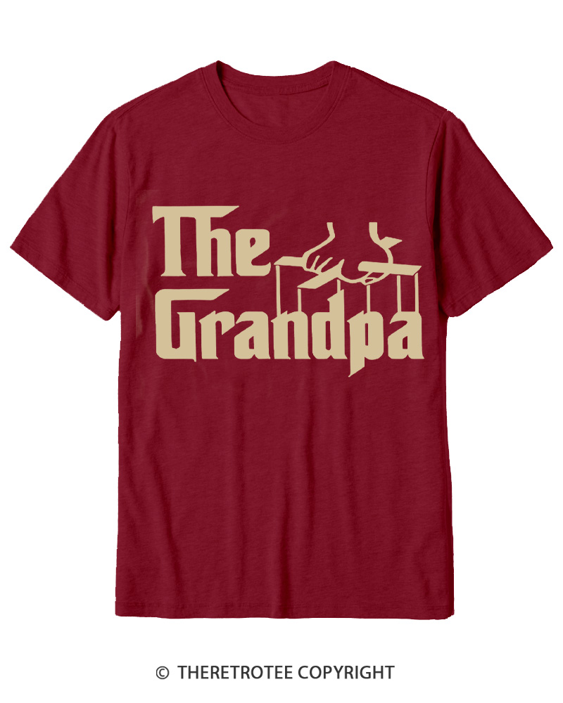 TheRetroTee The Godfather Gangster Movie Reference 1970s Cotton T-Shirt