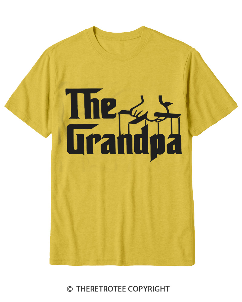 TheRetroTee The Godfather Gangster Movie Reference 1970s Cotton T-Shirt