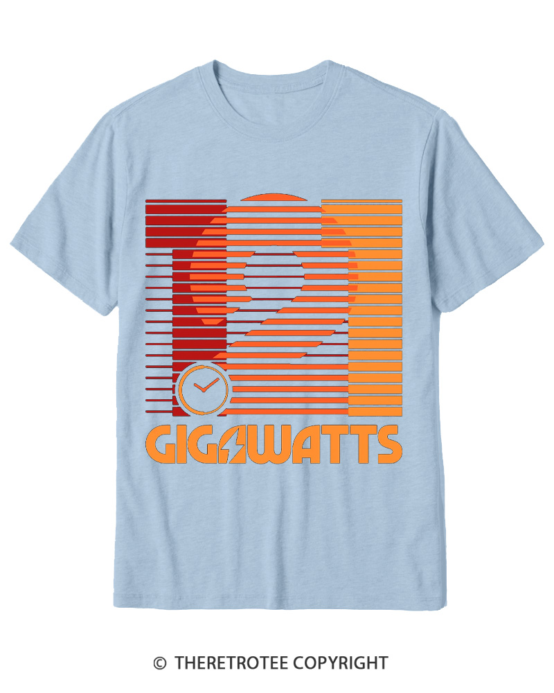 TheRetroTee 1.21 Gigawatts 1980s Cotton T-Shirt