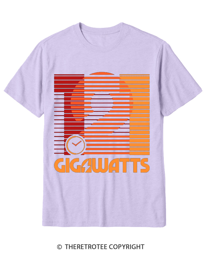 TheRetroTee 1.21 Gigawatts 1980s Cotton T-Shirt