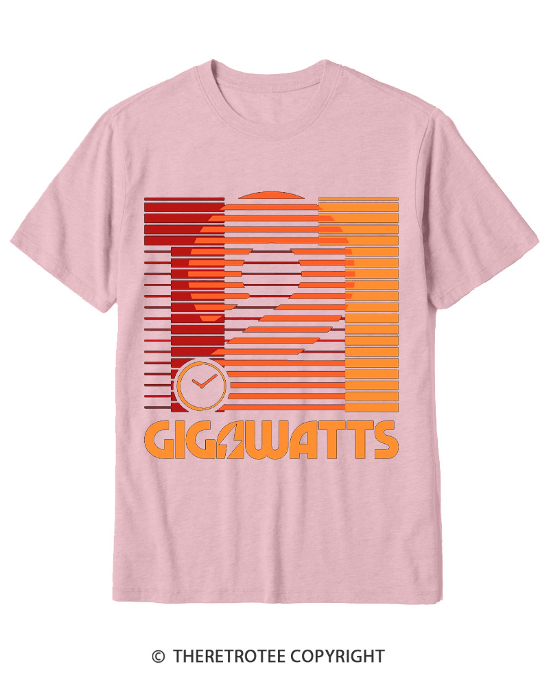 TheRetroTee 1.21 Gigawatts 1980s Cotton T-Shirt