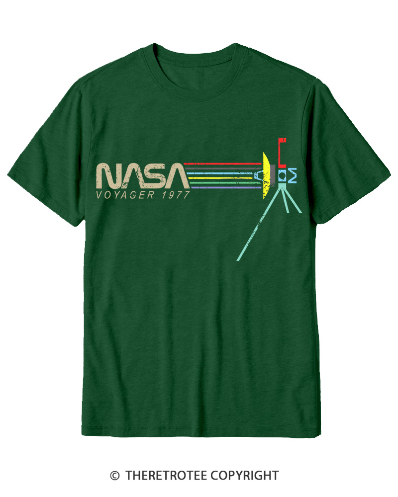 TheRetroTee Voyager '77 Cotton T-Shirt