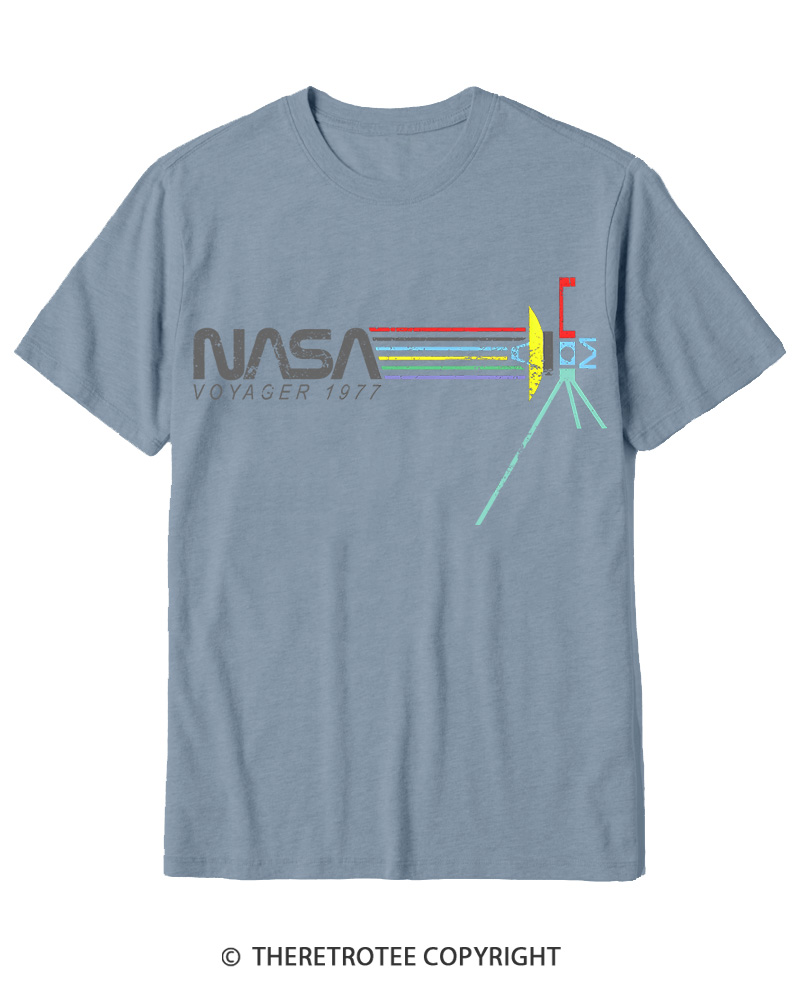 TheRetroTee Voyager '77 Cotton T-Shirt