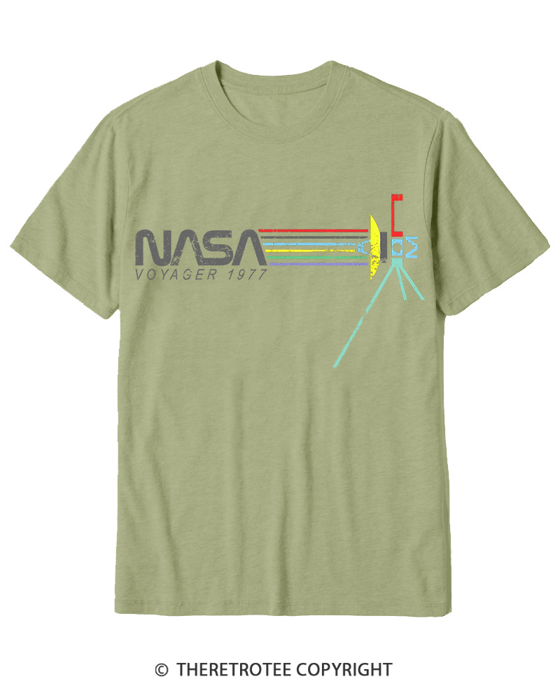 TheRetroTee Voyager '77 Cotton T-Shirt