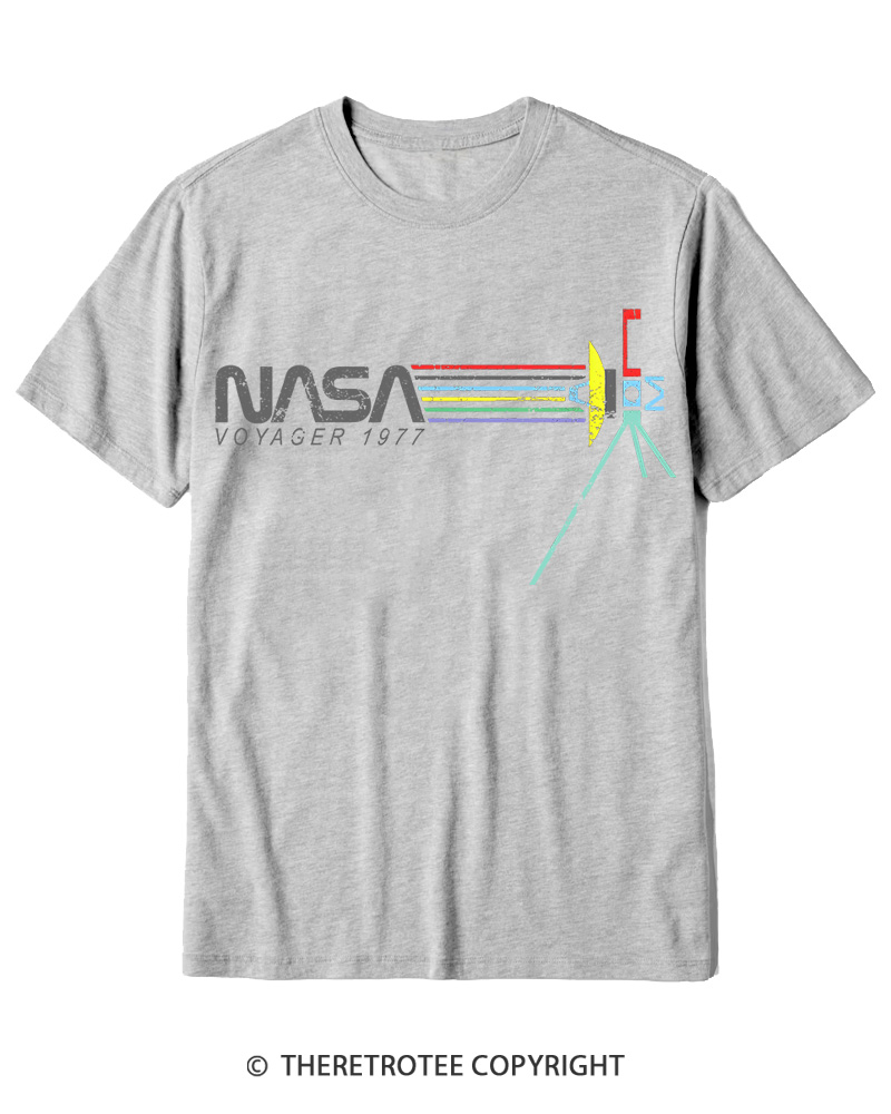 TheRetroTee Voyager '77 Cotton T-Shirt