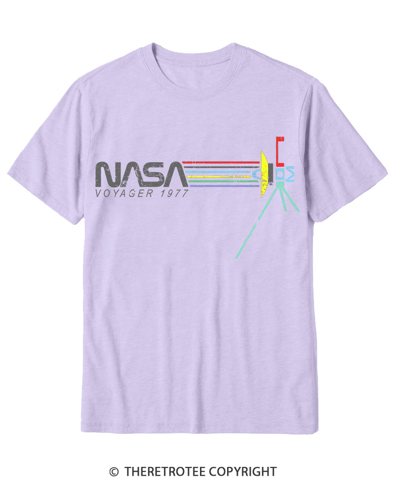 TheRetroTee Voyager '77 Cotton T-Shirt