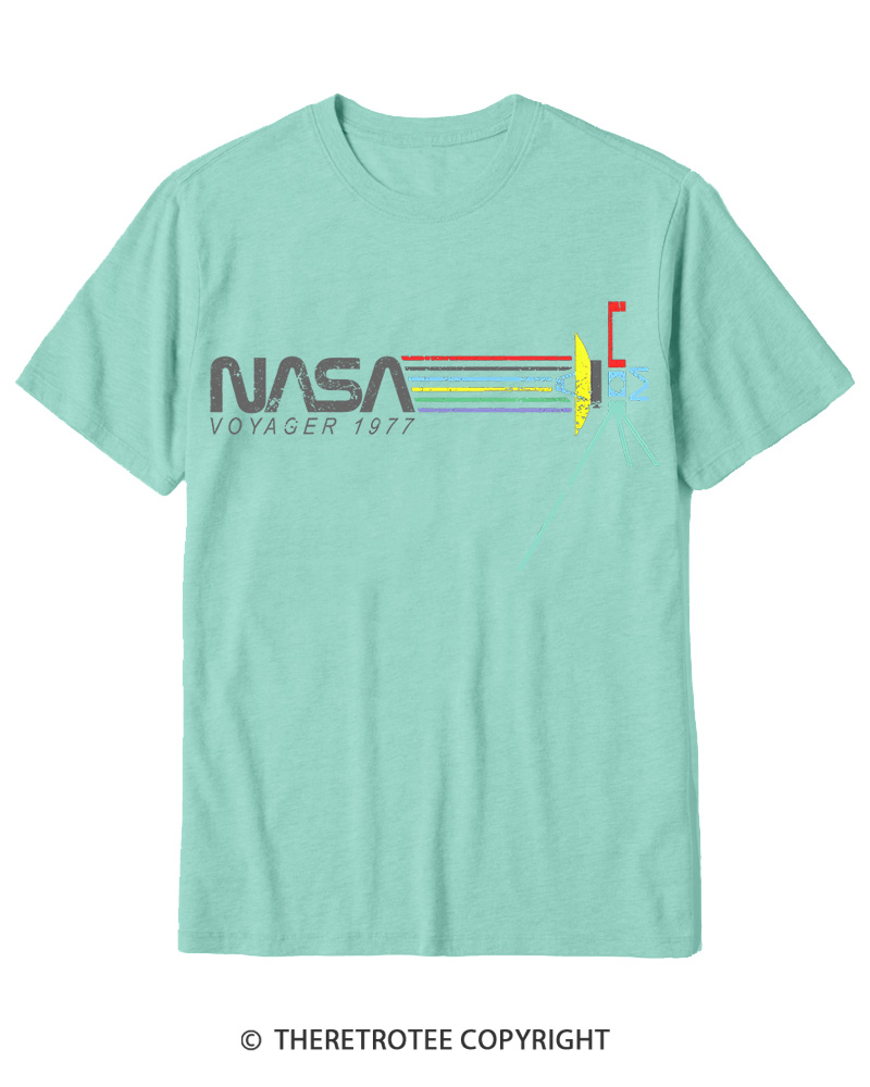 TheRetroTee Voyager '77 Cotton T-Shirt
